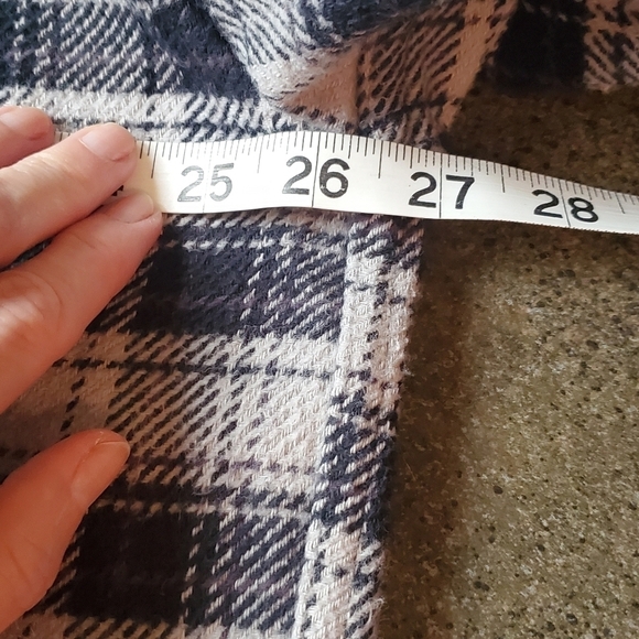 Goodfellow Heavy Plaid Long Sleeve Sz. XL Shacket - Picture 11 of 13